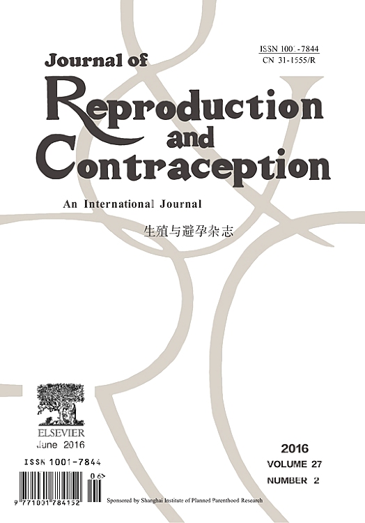 Go to journal home page - Journal of Reproduction and Contraception